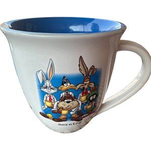 Vintage 1999 Warner Bros. Studio Store Looney Tunes Ceramic Mug 16 oz. (READ)